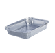 Pack 100 uni. Forma de aluminio retangular 1500ml