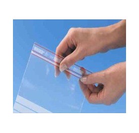 Saco Minigrip® Anti UV com area de escrita