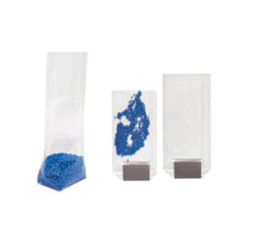 Crystal bags with cardboard at the bottom