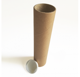 Caixa redonda para garrafa