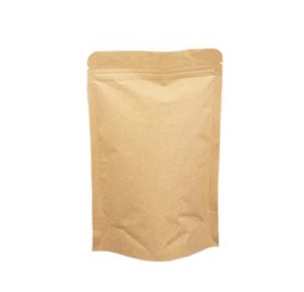 Pack 100 Saco papel com barreira protetora e fundo oval 180x265mm
