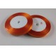 Fita Cetim 10mm 25 Metros - Laranja