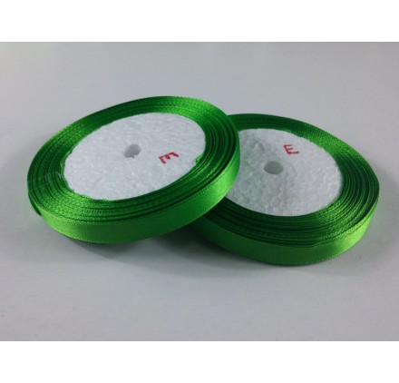 Ribbon Satin 10mm 25 Meters - Green