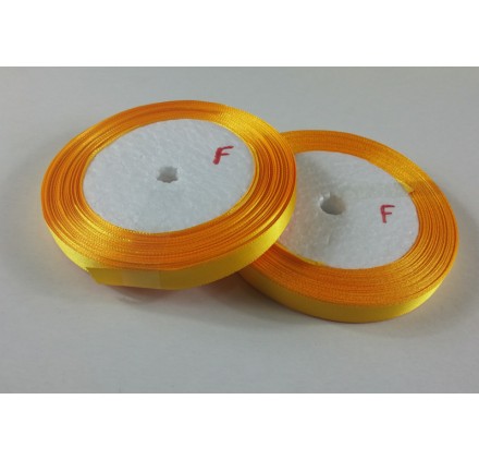 Fita Cetim 10mm 25 Metros - Amarelo