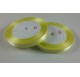 Fita Cetim 10mm 25 Metros - Amarelo