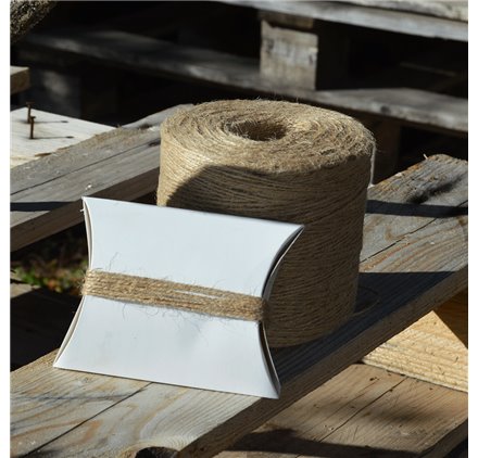 Bobine fio juta cordel 2mm 400m