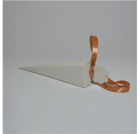 cono 155 pelle bianco 155