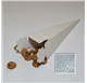 cono 155 pelle bianco 155