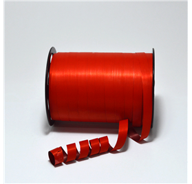 Fita embrulho paporlene crepon 10mm 250m Red Ruby