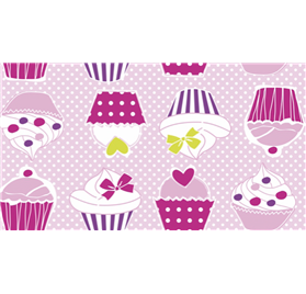Papel de Embrulho 31x90m Cake Party