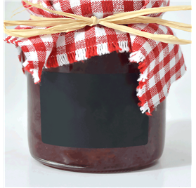 Etiqueta pizarra negra 35x55mm