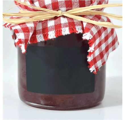 Black slate label 35x55mm