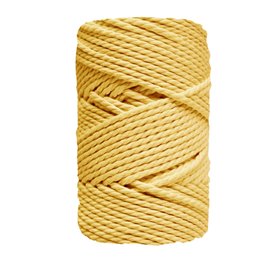 Macrame 5mm 50m Pineapple yellow