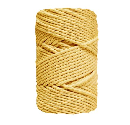 Macrame 5mm 50m Pineapple yellow