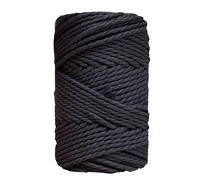 Macrame 5mm 50m Quasar black