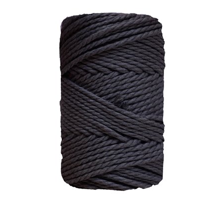 Macrame 5mm 50m Quasar black