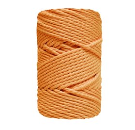 Fils pour macramés 5mm 50m Moutarde