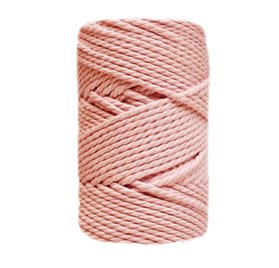 Fils pour macramés 7mm 50m Soft pink