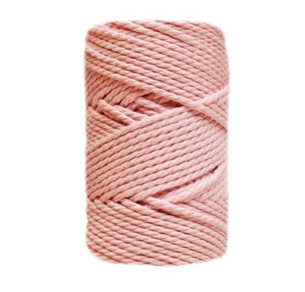 Macrame 7mm 50m Soft pink