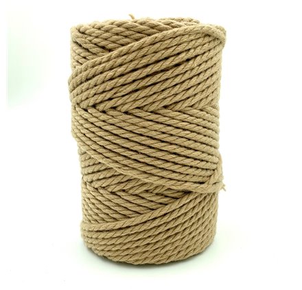 Fio Macrame 5mm 130m Exterior poliéster reciclado