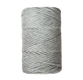 Fils pour macramés urdimbre 3mm 110m Ultra silver