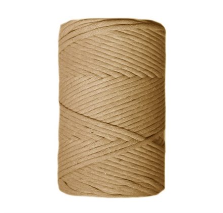 Fils pour macramés urdimbre 9mm 75m Sable