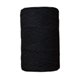 Macrame urdimbre 9mm 75m Quasar black