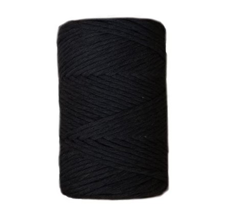 Macrame urdimbre 9mm 75m Quasar black