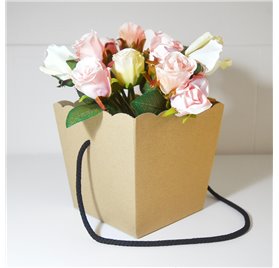 Geschenkkorb - Vassoio Avana 150x150x180mm