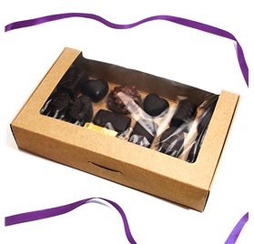 Boîte pour cadeau - Boîte en carton Off-Center 200x120x40mm