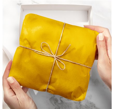 Papel de seda Deep Yellow 50x75cm