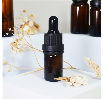 Frascos de vidro Ambar 5 ml