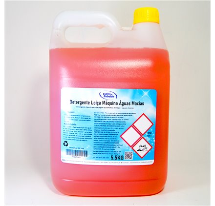 Detergente loiça máquina águas macias