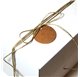 Etiqueta Kraft Garrafas 30x30mm