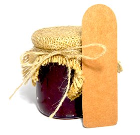 Etiquetas Kraft Abstract 115x35mm