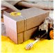 Boite carton Gourmet S Kraft 180x95x105mm Boite en carton Gourmet S kraft