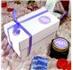 Cajas de cartón Gourmet S Blanca 180x95x105mm