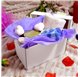 Gourmet-Box klein Farbe weiß 180x95x105mm Maßnahmen