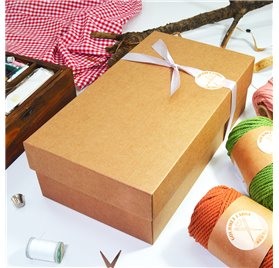 Gourmet-Box große natürliche Farbe 350x190x105mm Maßnahmen