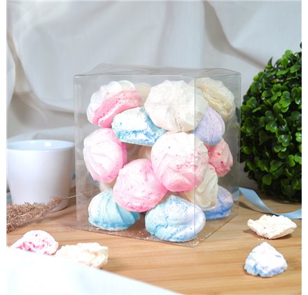 Caixa acetato retangular 100x100x120mm