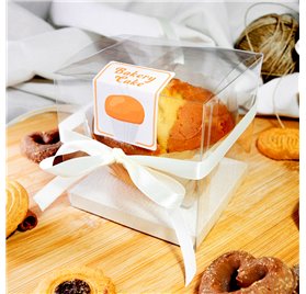 Transparente Würfelbox 90x90x90mm