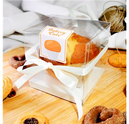 Caixa acetato cubo 90x90x90mm