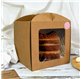 Caja para tartas con ventana 250x250x250mm