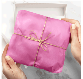 Papel Seda Peach Pink 50x75cm