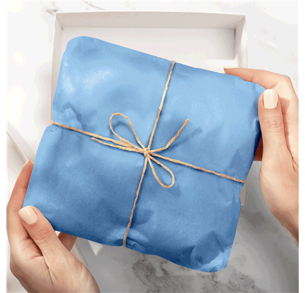 Papel Seda Sky Blue 50x75cm