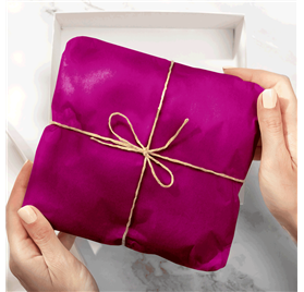 Papel Seda Wild Berry Pink 50x75cm