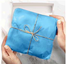 Papel Seda Baby Blue 50x75cm