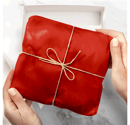 Papel Seda Infinitum Red 50x75cm