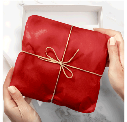 Papel Seda Red Ruby 50x75cm