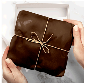 Papel Seda Dark Chocolate Templation 50x75cm